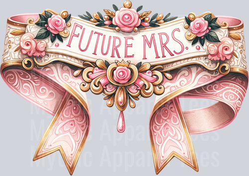 Future Mrs. Bride DTF Wedding Transfers