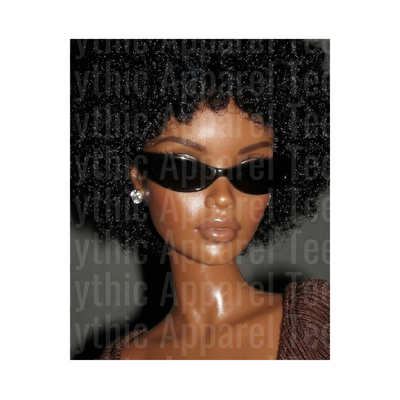 Ratchet Barbies Afro Queen Doll Sunglasses Diamond Earring