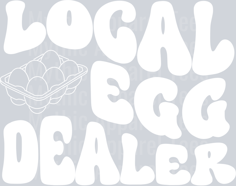 Local Egg Dealer white Chicken