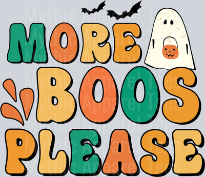 More Boos Please