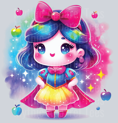Snow White 2 Disney Princess Colorful Pop Art Pop Culture Cosmic style