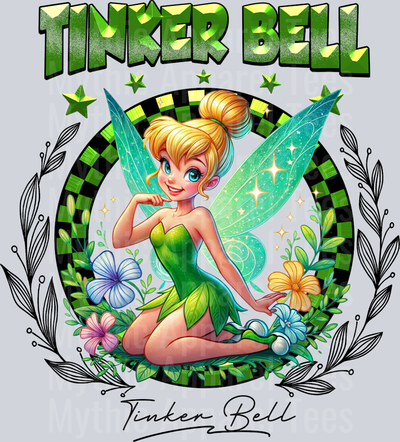 Tinker Bell Disney Classic Portrait with Signature Disney