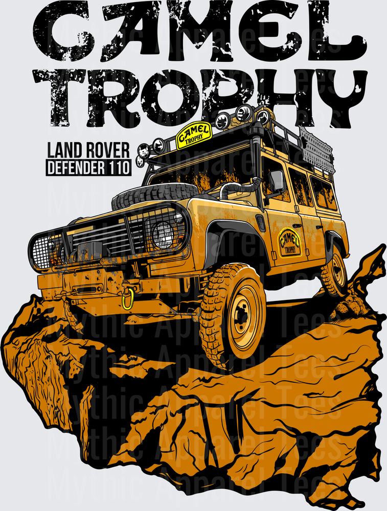 Drifting and Muscle Cars Camel Trophy Land Rover Defender 110 Off-Road