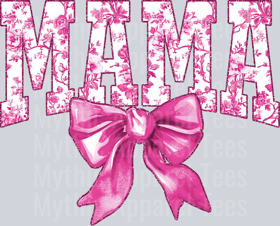 Light Pink Toile Mama