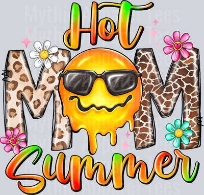 Hot mom summer Cheeta leopard sun DTF Summer Transfers