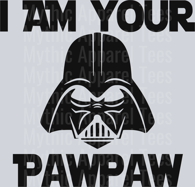 I Am Your Paw Paw DTF Star Wars Transfers