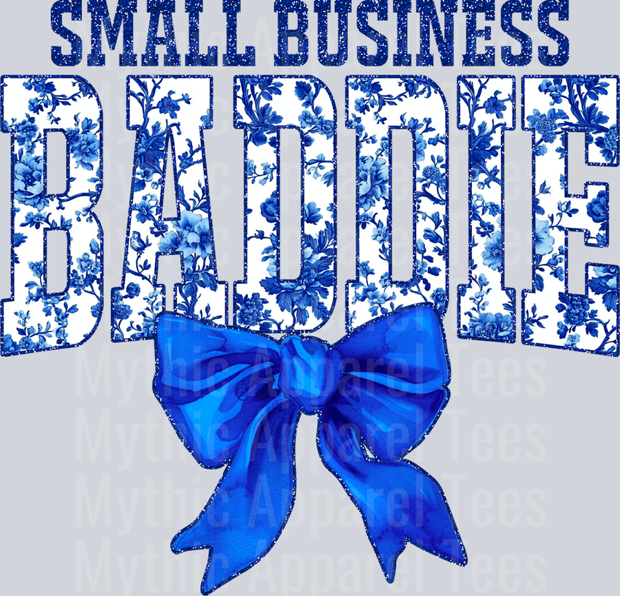Blue Small Business Baddie