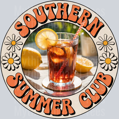 Southern Summer Club DTF Tea Transfers