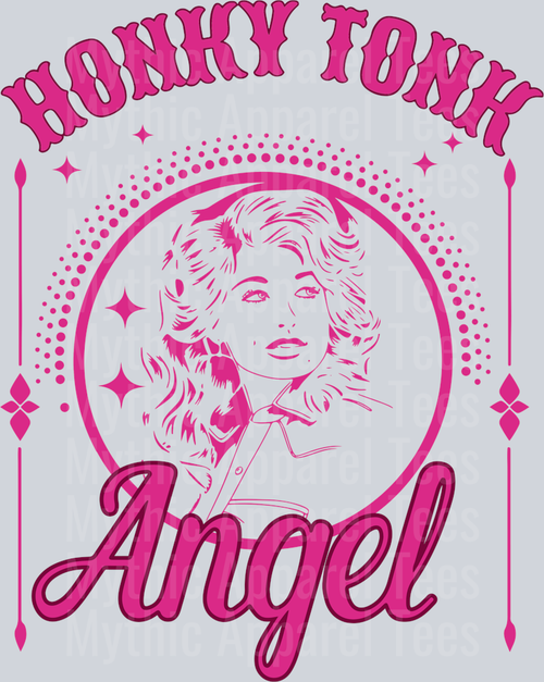Honky Tonk Angel Country Music Western