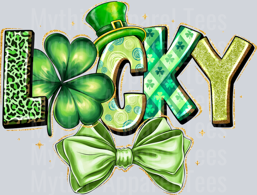 Lucky Bow St Patrick's Day