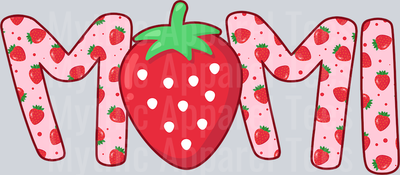DTF Strawberry Transfers