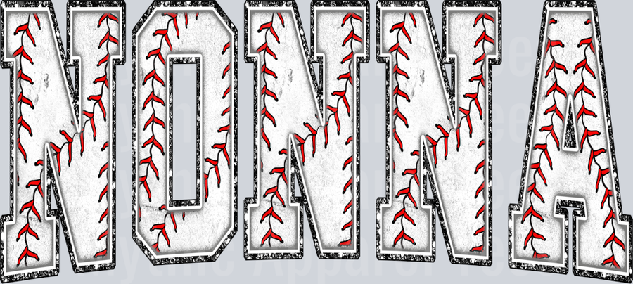 Baseball Nonna School Spirit & Sports