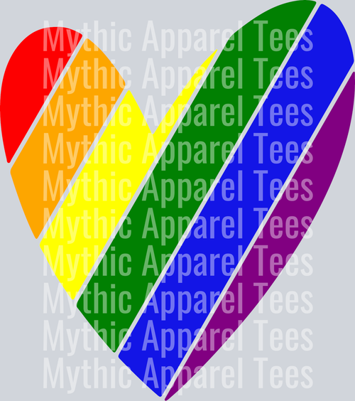 Rainbow Heart LGBTQ+ Transfer