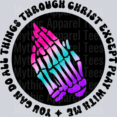 Color You Can Do All Things Through Christ Pocket