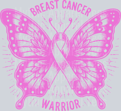 BREAST CANCER WARRIOR PINK DESIGN