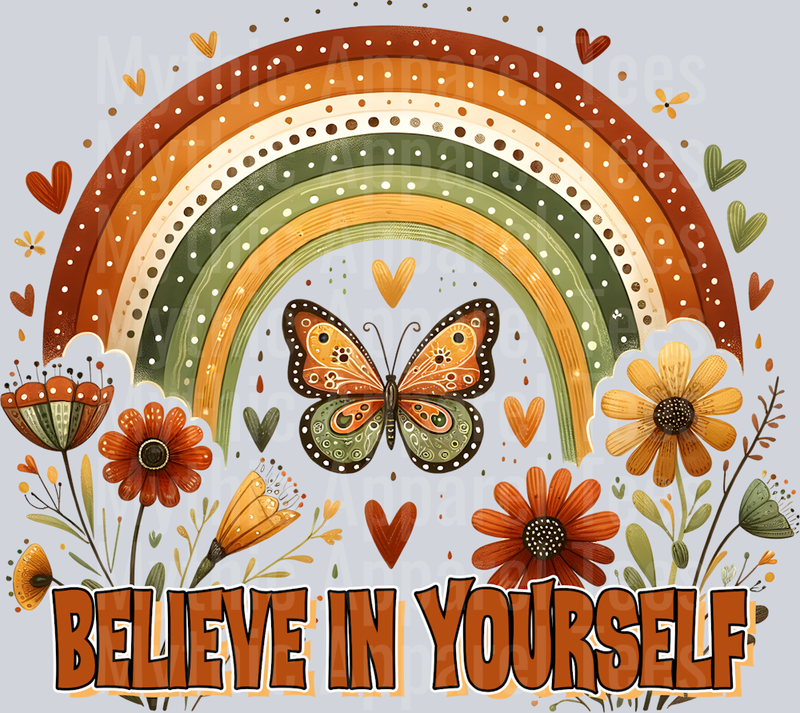 Believe in yourself DTF Inspiring Transfers