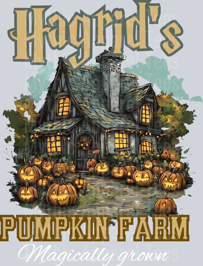 Hagrid’s Pumpkin Farm Sweatshirt - Thanksgiving 2024 Fall Apparel black