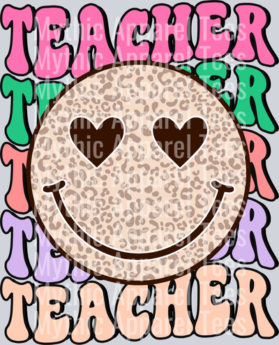 HAPPY TEACHER DTF Teacher Transfers