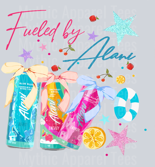 Fueled By Alani Summer Bow DTF Alani Transfers