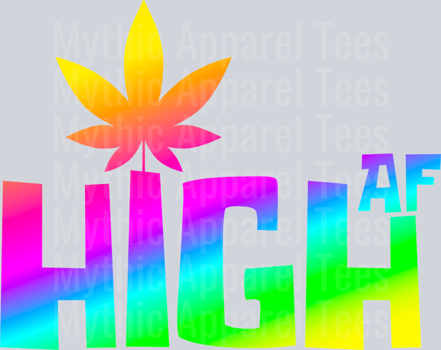 High AF Girly Weed Smoking Style