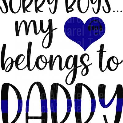 Police Officer Blue Line Back The Blue Transfers