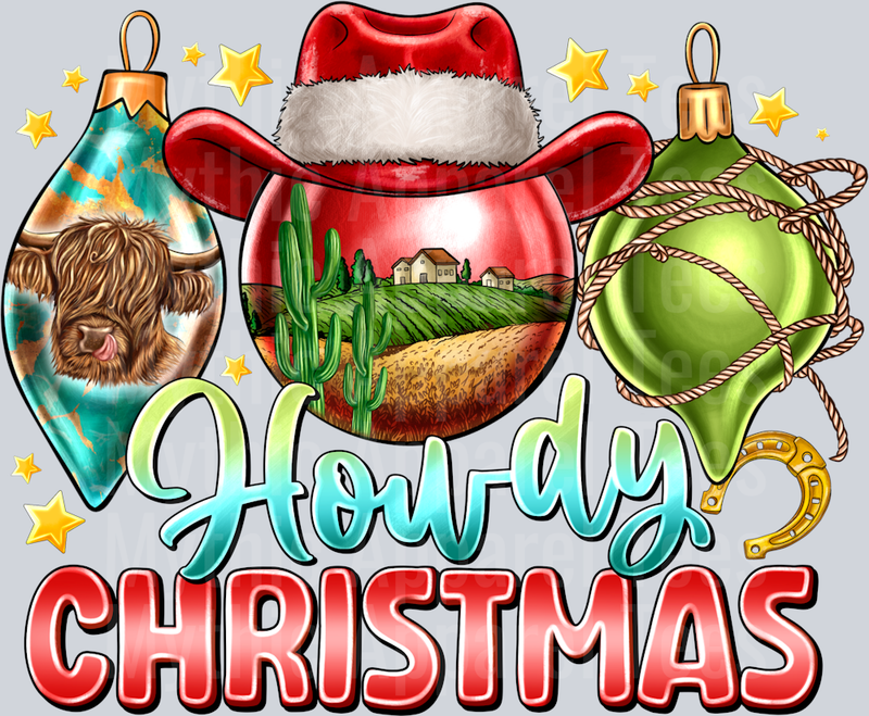 Howdy Christmas Western
