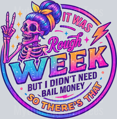 It was a rough week 1