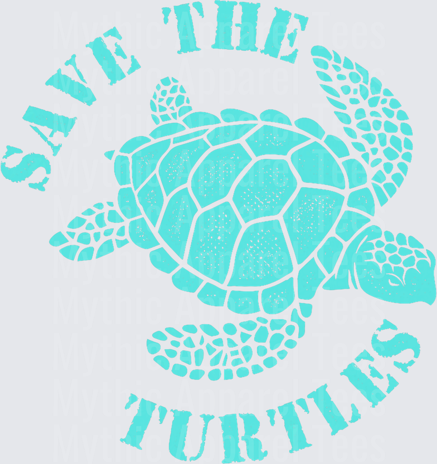 Save The Turtles - Ocean Animal Reptile Lover Sea Animal T-Shirt