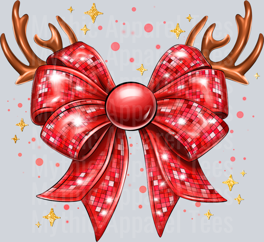 Christmas Coquette Reindeer