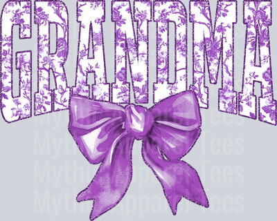 Lavender Toile Grandma