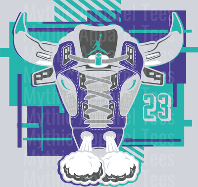 Chicago Bulls Puffing Air Michael Jordan Chicago Bulls Jordans Nike DTF Michael Jordan Transfers