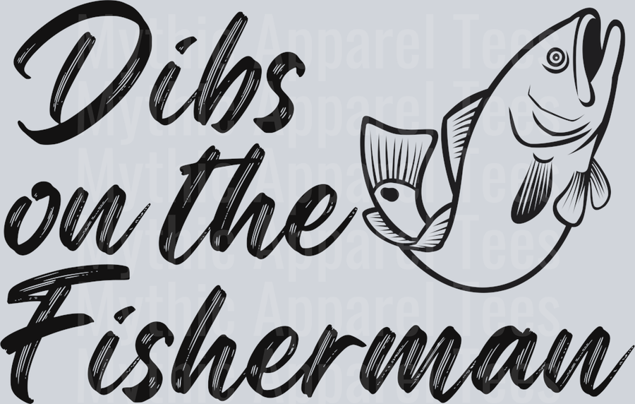 Dibs on the fisherman DTF Wife Transfers