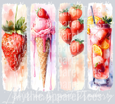 Life is Berry Sweet Summer Transfer