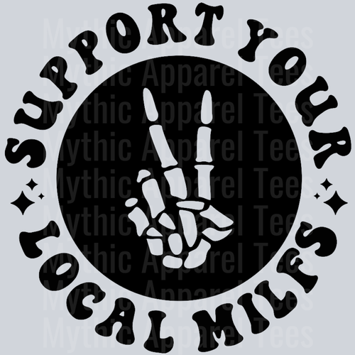Support Your Local Milfs Pocket Design