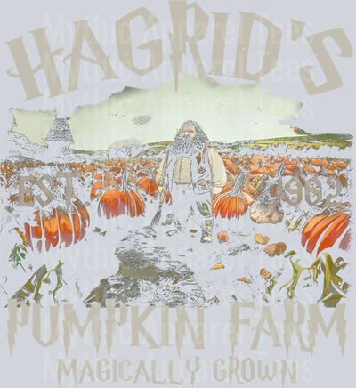 Blvckstyle Retro Hagrid_s Pumpkin Fall Pumpkin Patch Potterhead Shirt Wizard School HP Fan Gift
