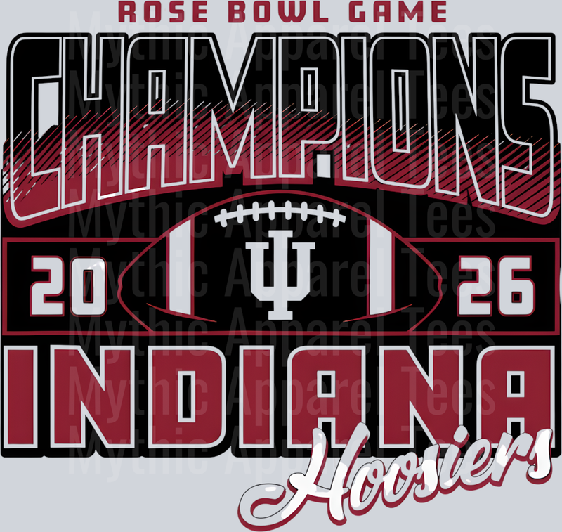 Indiana Hoosiers Rose Bowl Champions 2026