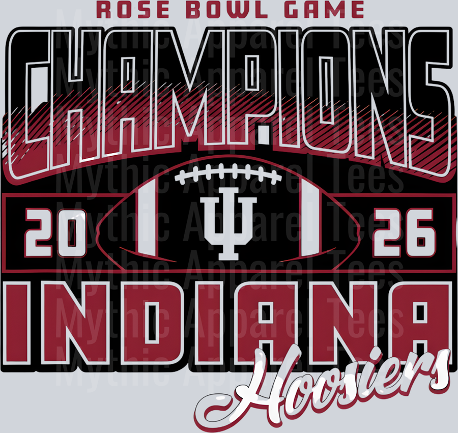 Indiana Hoosiers Rose Bowl Champions 2026