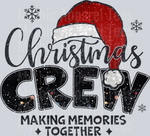 Christmas Crew, Making Memories Together, Holiday Spirit Design, Christmas Cheer, Festive Season, Winter Celebrations, Vivid Colors, Fun and Whimsical