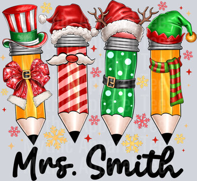 Christmas Pencils 2