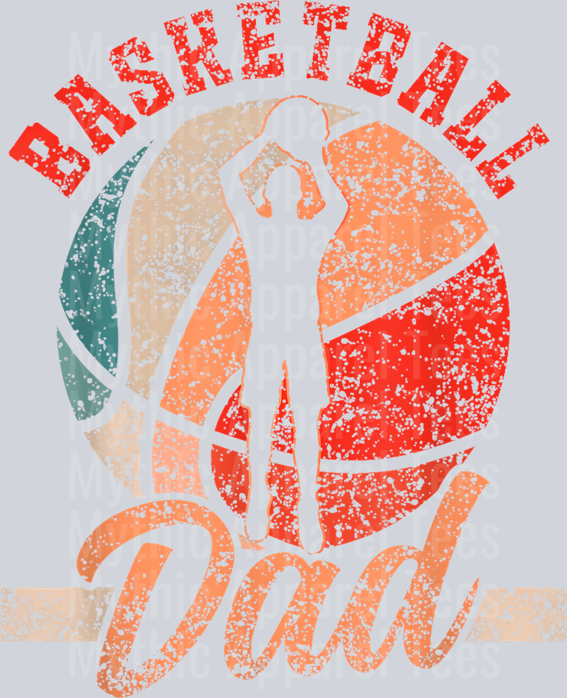 30 Basketball Dad Daddy Basketballer Father Basketball Dad Papa T-Shirt