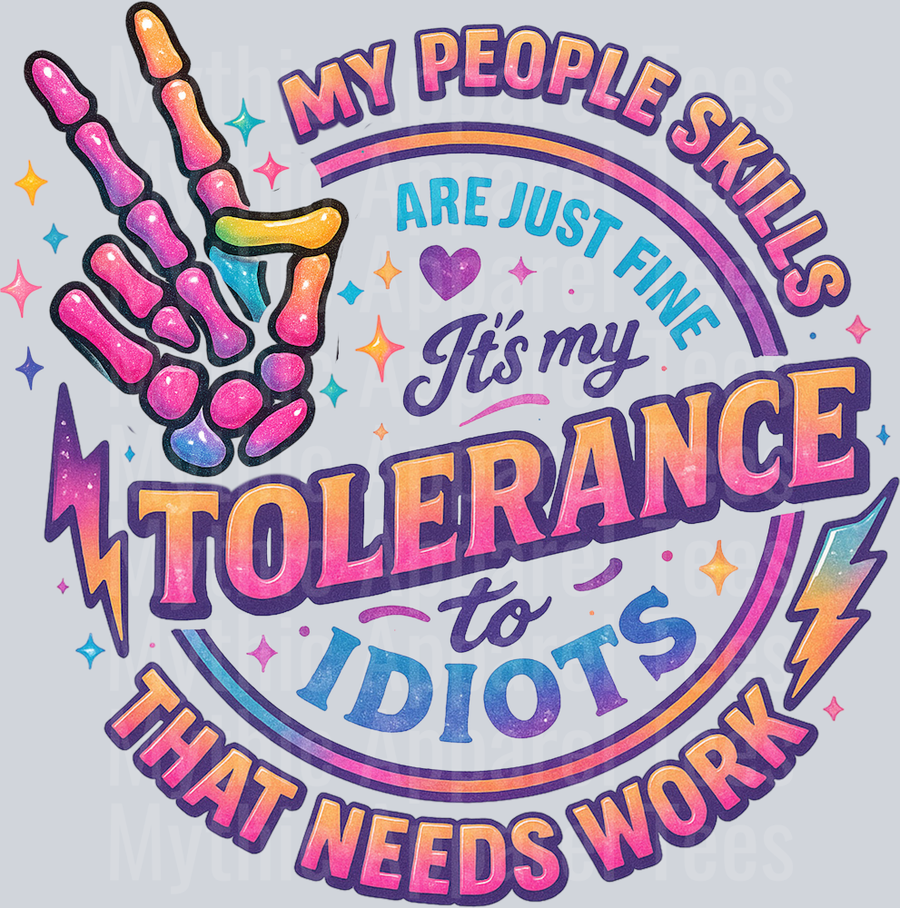 My people skills are