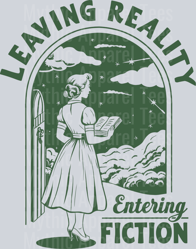Leaving Reality Entering Fiction 3 DTF Book Transfers