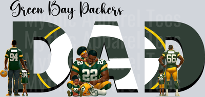 Green Bay Packers DAD DTF NFL Transfers