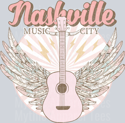 Nashville Music City Country Music Western