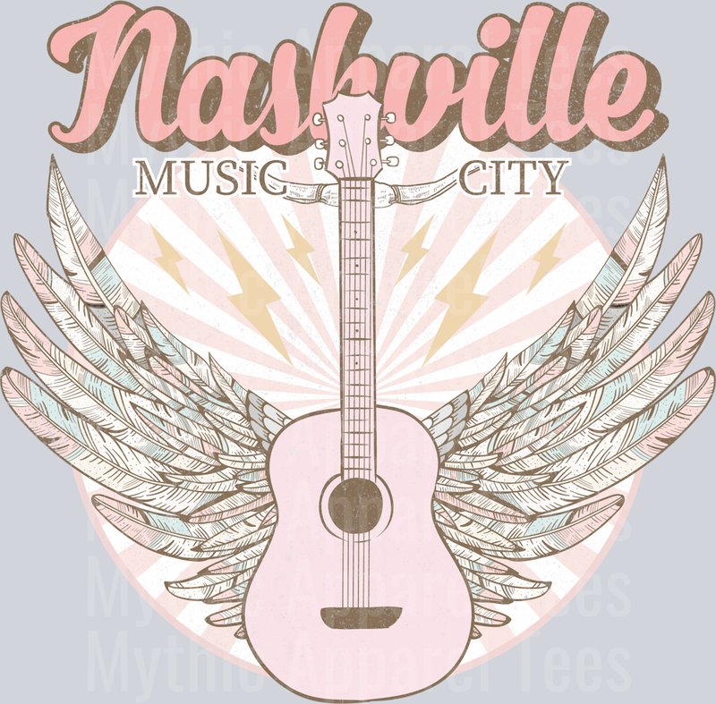 Nashville Music City Country Music Western