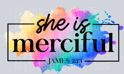 She is merciful DTF Religious Transfers