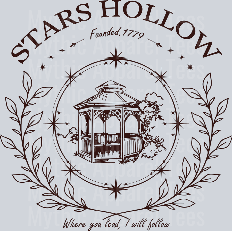 MUA Stars Hollow Est 1779 back