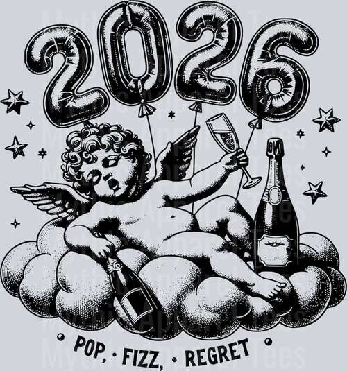 POP FIZZ REGRET BLACK DESIGN