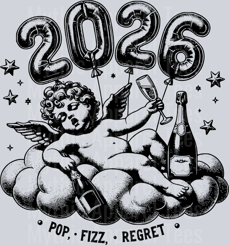 POP FIZZ REGRET BLACK DESIGN