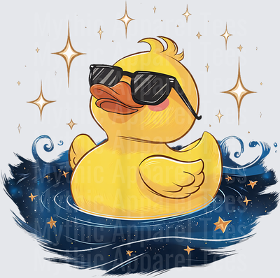Jeep Ducks Cool Rubber Duck Sunglasses Starry Night Waves